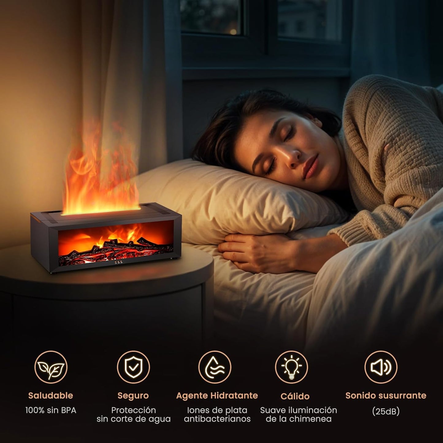 Humidificador de Chimenea