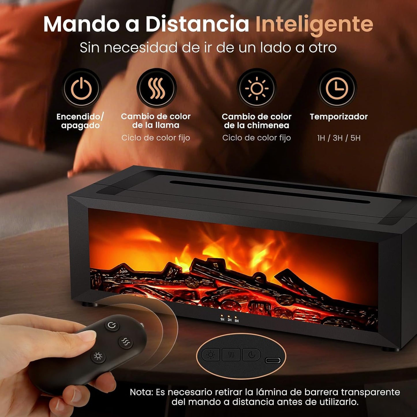 Humidificador de Chimenea