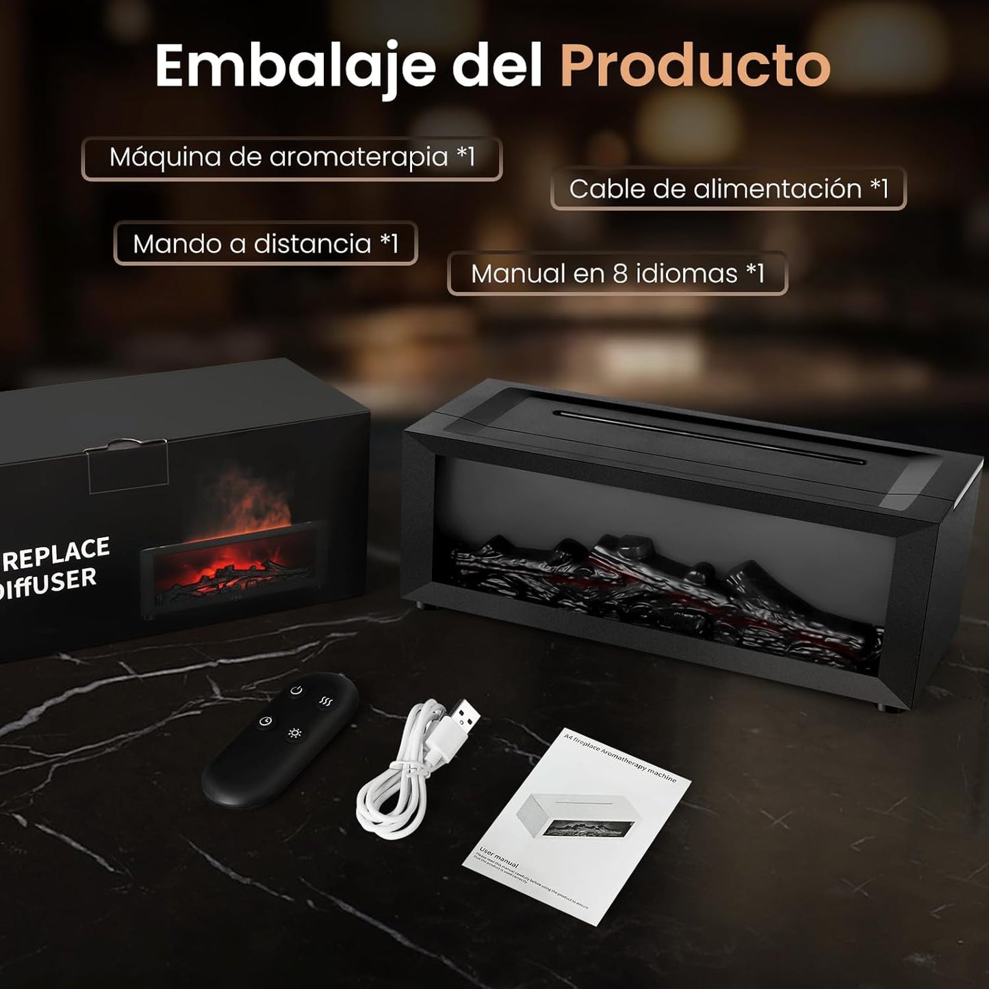 Humidificador de Chimenea