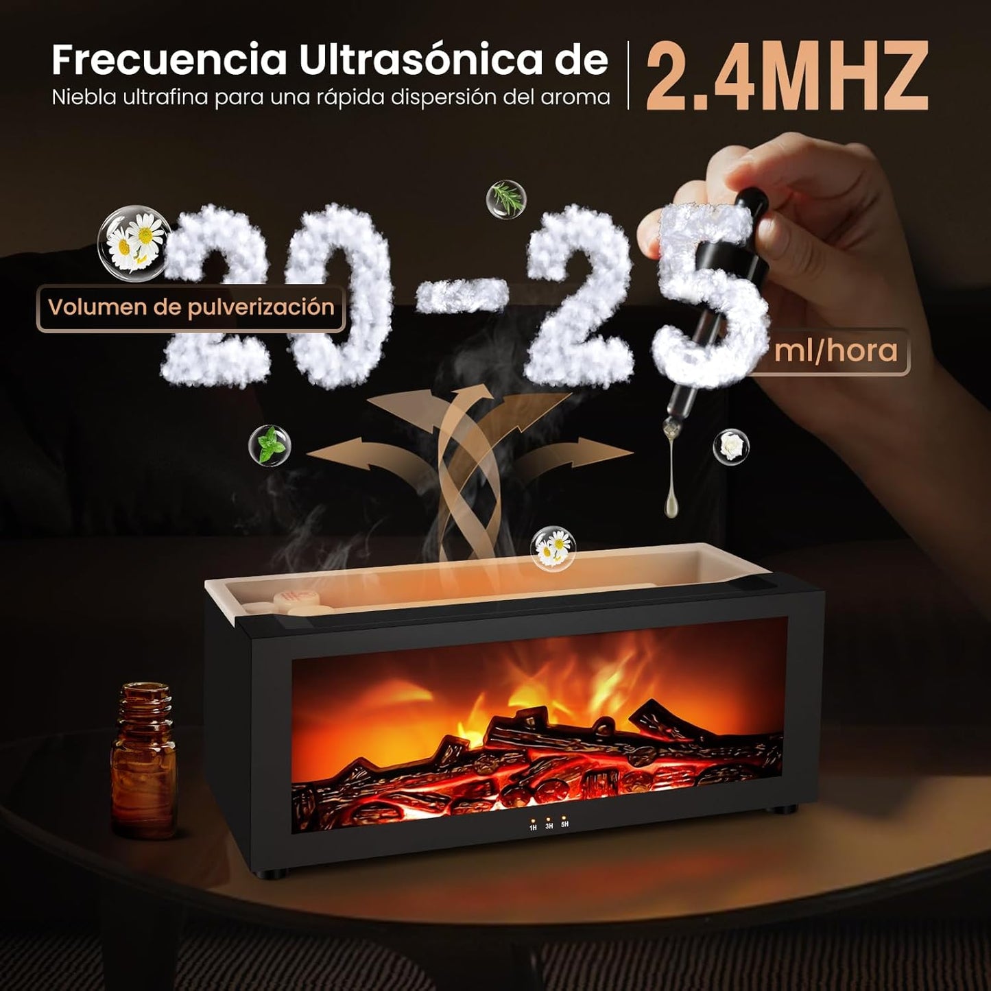 Humidificador de Chimenea